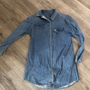 Kimes Ranch Blue Denim Midi Dress